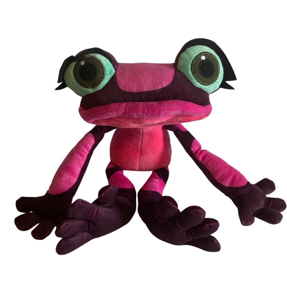 Kohls Cares Rio 2 Gabiβ Poison Dart Frog Plush Pink Purple Stuffed Animal 2014